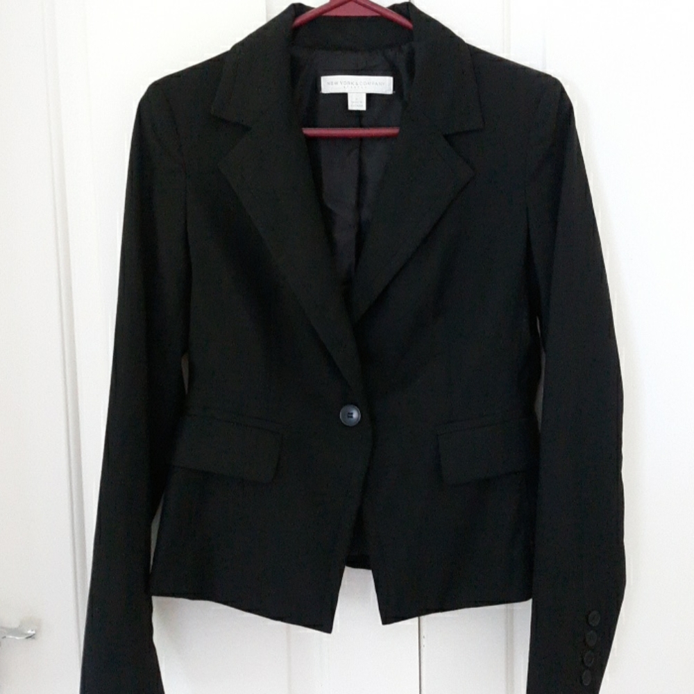 Fitted Suit Jacket - image 1